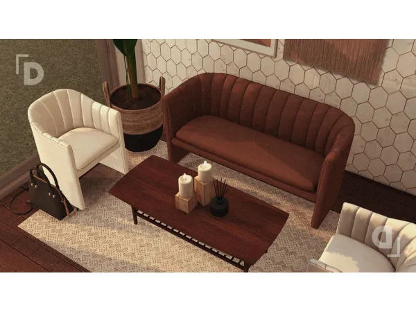 Mix tradition living set - The Sims 4 Custom Content
