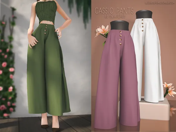 Alpha Cassio Pants BRsims - The Sims 4 Custom Content