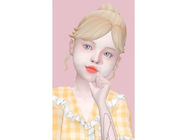 Mix [BELLA] soso blush by simsfinds - The Sims 4 Custom Content