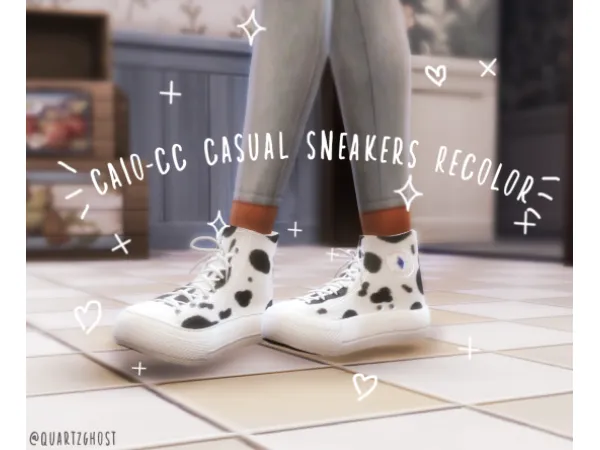 Mix COW PRINT RETEXTURE - The Sims 4 Custom Content