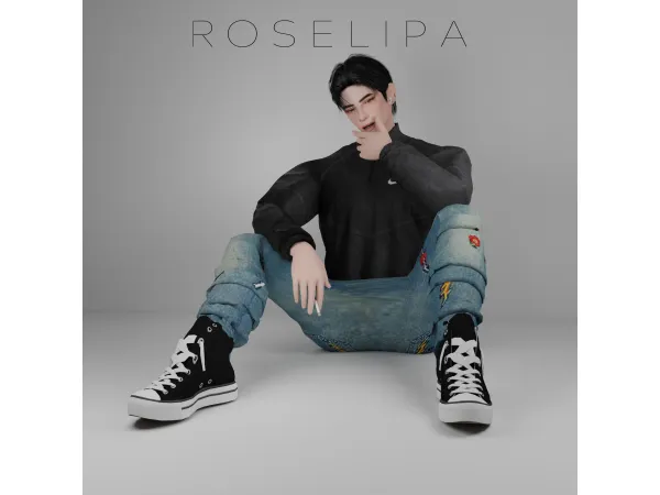 Alpha [ROSELIPA] MINI PACK V3 by ROSELIPA - The Sims 4 Custom Content
