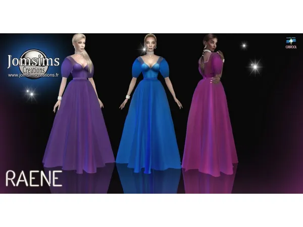 Mix Raene Robe by jomsimscreations - The Sims 4 Custom Content