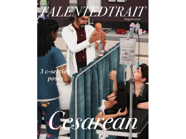 Maxis Match [TT] Cesarean by talentedtrait - The Sims 4 Custom Content