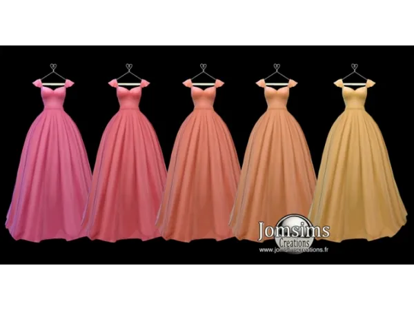 Mix Lediane Robe by jomsimscreations - The Sims 4 Custom Content