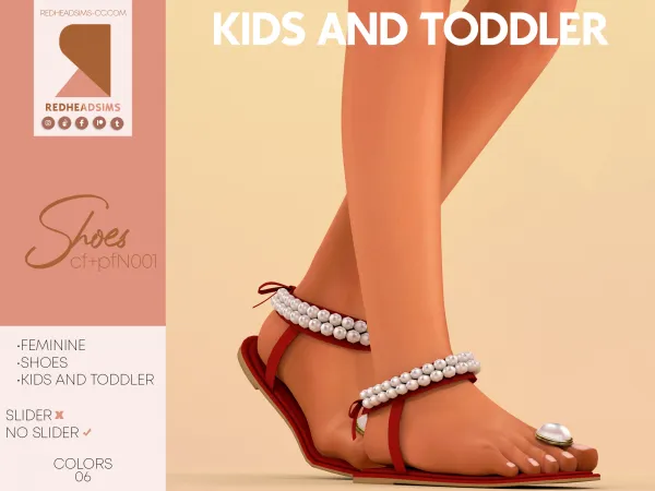 Alpha CFPF SHOES N001 - The Sims 4 Custom Content