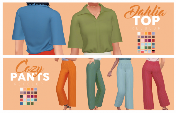 Maxis Match Serenity Recolors by simsfinds - The Sims 4 Custom Content