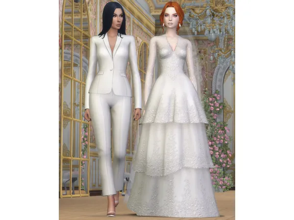 Maxis Match Till Death Do Us Part SENTATE X HFO X JOLIEBEAN by Sentate - The Sims 4 Custom Content
