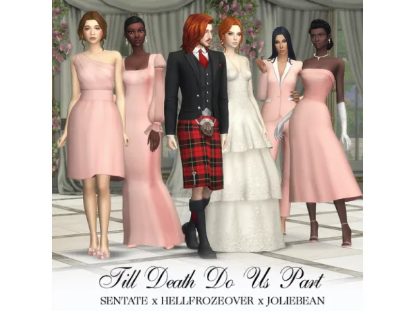 Maxis Match SENTATE X HFO X JOLIEBEAN Till Death Do Us Part by Joliebean - The Sims 4 Custom Content