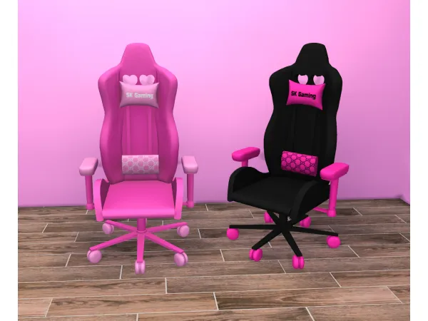 Mix Gamer Girl Furniture by simmerkatex - The Sims 4 custom content