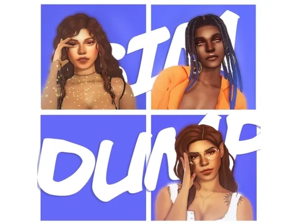 Maxis Match Sim Dump Symphea - The Sims 4 Custom Content