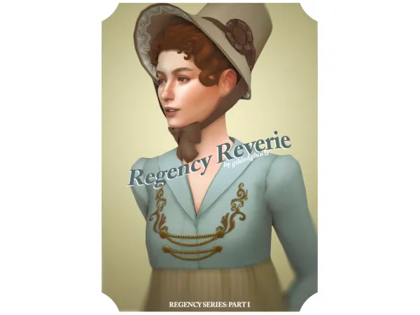 Maxis Match REGENCY REVERIE Part I by GildedGhosts - The Sims 4 Custom Content