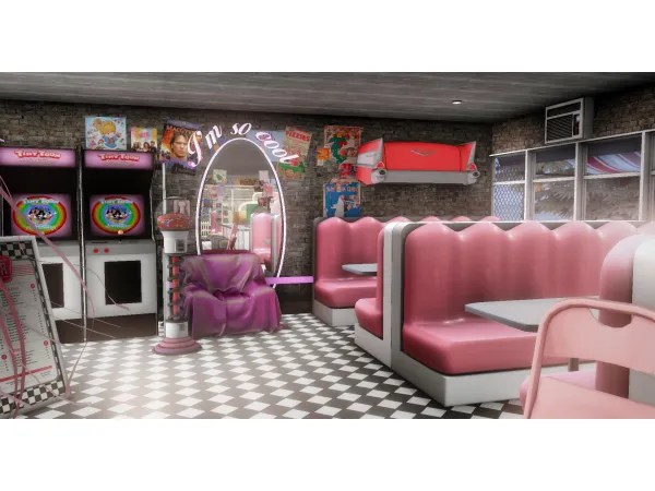 Mix Dandy's Diner - The Sims 4 Custom Content