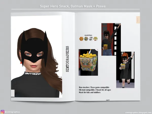 Alpha Super Hero Party Pack Part 2 - The Sims 4 Custom Content