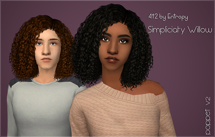 Zuri Hair - The Sims 4 Download 