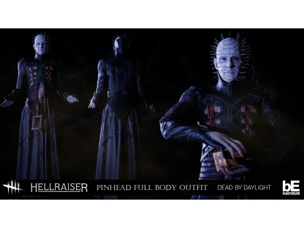 Alpha Dead sims by Daylight Pinhead full body Outfit by Mimoto - The Sims 4 Custom Content
