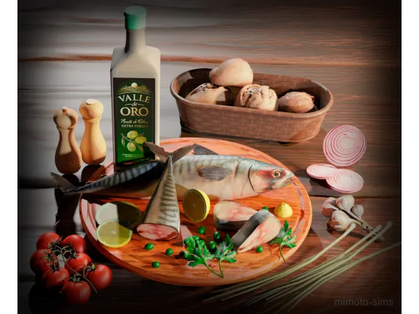 Alpha Scumbria with lemon and Olive Oil sims by Mimoto - The Sims 4 Custom Content