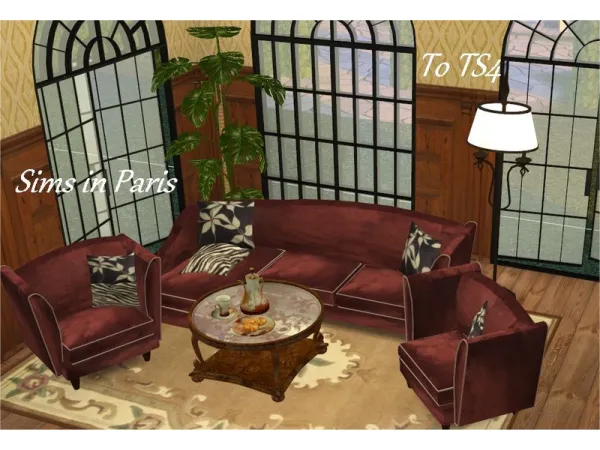 Mix SIP Living Conversion to by Clara - The Sims 4 Custom Content