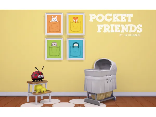 Maxis Match Pocket Friends - The Sims 4 Custom Content