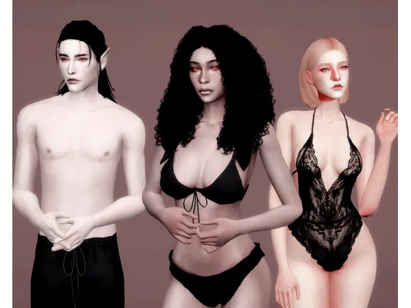 Mix Skintones Update by Tenebrae - The Sims 4 Custom Content