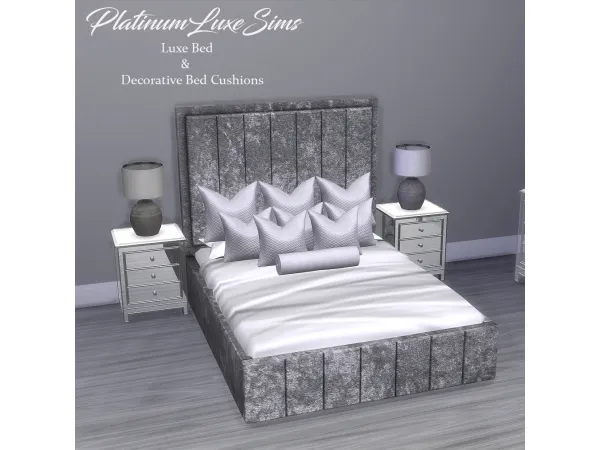 Luxury Bed Set By platinumluxesims