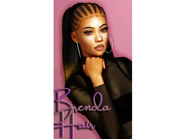 AHarris00Britney Brenda Hair by lalasimmer - The Sims 3 Custom Content