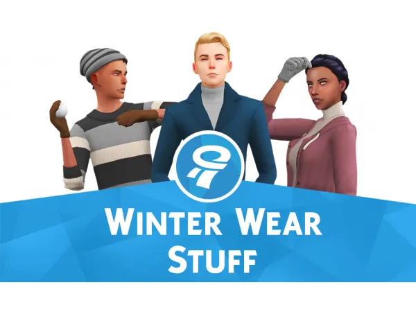 Maxis Match WINTER WEAR STUFF PACK by wyattssims - The Sims 4 Custom Content