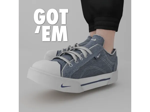 Alpha MF Nike Hermosa sneakers by XION - The Sims 4 Custom Content