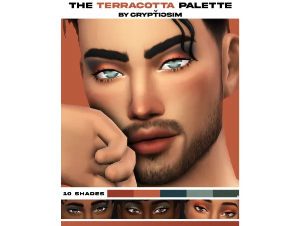 Maxis Match the terracotta palette by crypticsim - The Sims 4 Custom Content