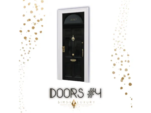 Mix Doors - The Sims 4 Custom Content