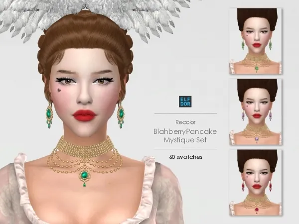 Mix BlahberryPancake Mystique Set RC - The Sims 4 Custom Content