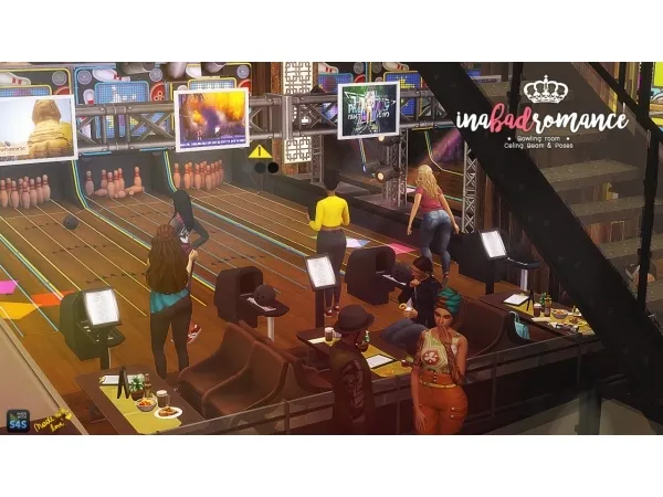 Bowling Alley: mini “set”.