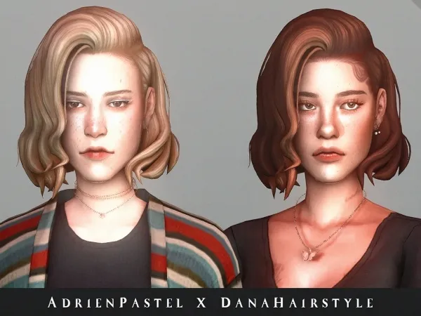 Maxis Match Dana Hairstyle - The Sims 4 Custom Content