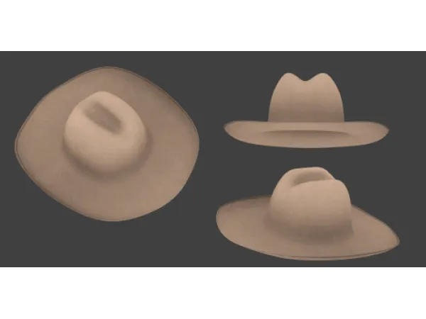 Mix SBP Cowboy - The Sims 4 Custom Content