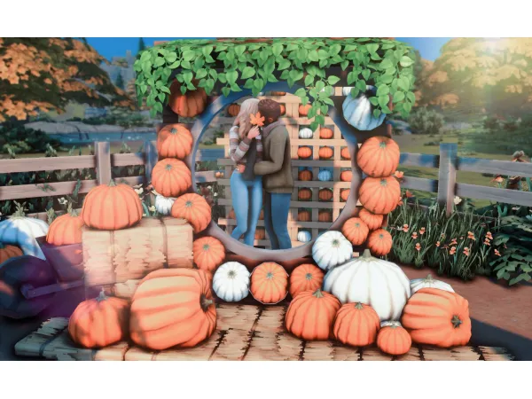 Maxis Match Happy Fall Ya'll by Plumbaleena - The Sims 4 Custom Content