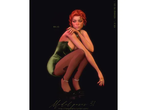 Mix ( ) Model poses 31 Pose Pack CAS by helgatisha - The Sims 4 Custom Content