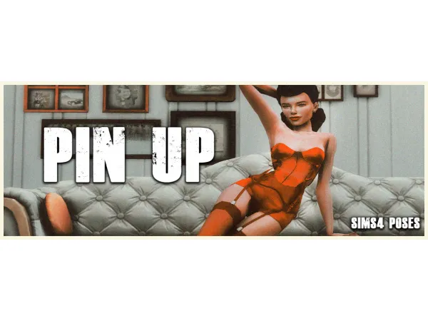 Mix PIN UP by Pasos Grandes - The Sims 4 Custom Content