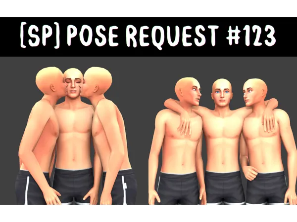 Mix [SP]Pose Request 123 by sciophobis - The Sims 4 Custom Content