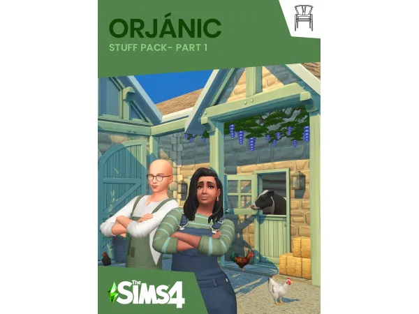 Maxis Match Orjánic Part One by Harrie - The Sims 4 Custom Content