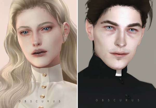 Alpha beard and others sims by simsfinds - The Sims 4 Custom Content