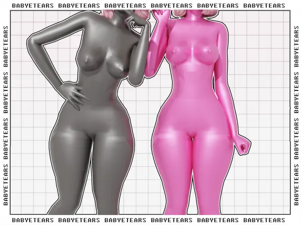 Mix Moon body preset - The Sims 4 custom content