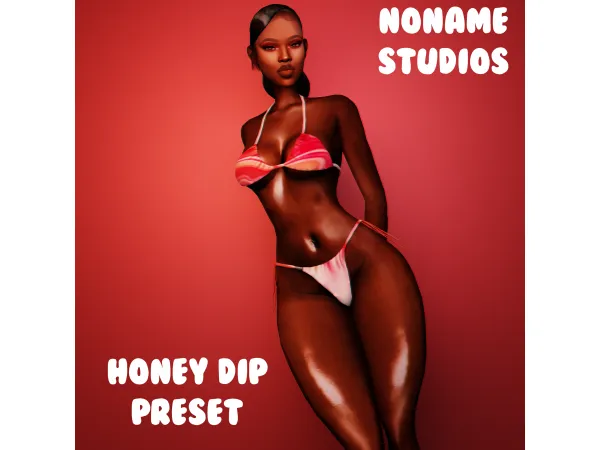 Mix Honey Dip Body Preset by NoNvme Studios - The Sims 4 Custom Content