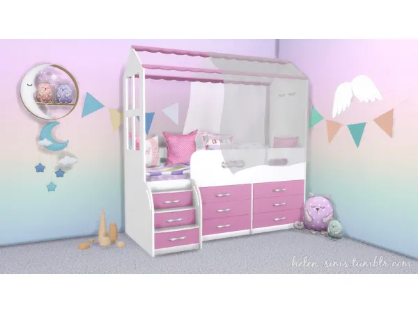 Maxis Match Dream Kids Room - The Sims 4 Custom Content
