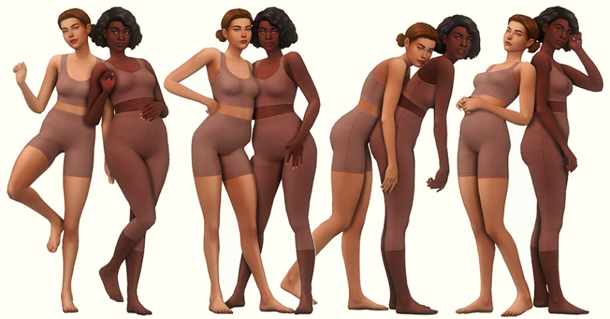 Second Life Marketplace - SERENADE FMP1 S2 - Female Pose Pack: modeling poses  female poses