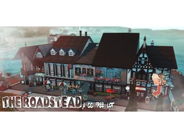 Maxis Match The Roadstead - The Sims 4 Custom Content