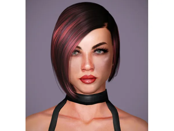 SonyaSims Let Me Speak To The Manager Hair converted by Nemiga - The Sims 3 Custom Content