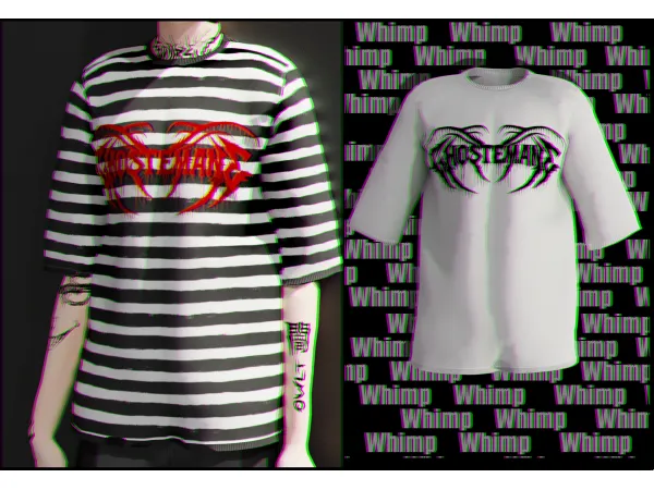 Mix GHOSTEMANE X MADDNESS by Whimp 1337 - The Sims 4 Custom Content