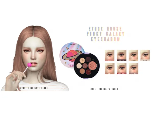 Maxis Match Etude House Be My Universe - The Sims 4 Custom Content