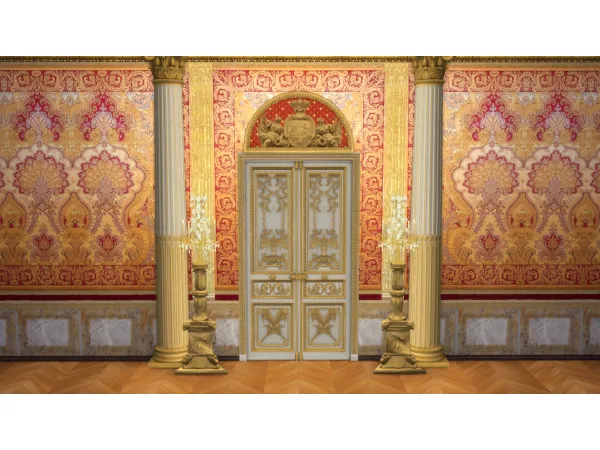 Alpha Dessus de Porte Part III by TheMarbleMortal - The Sims 4 Custom Content