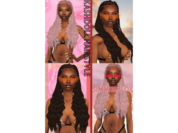 Alpha Kashdoll 32 by Simmer Blox - The Sims 4 Custom Content