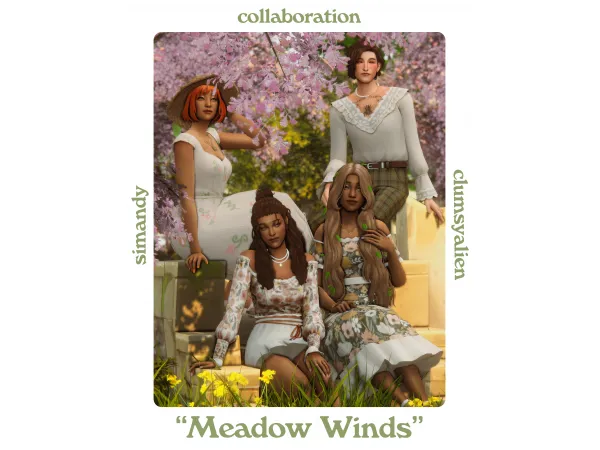 Maxis Match Meadow Winds by SIMANDY x CLUMSYALIEN by clumsyalien - The Sims 4 Custom Content